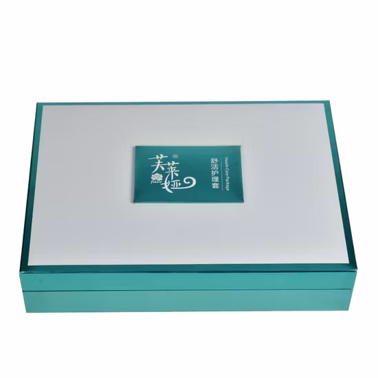 Scatola di carta di cartone con chiusura a nastro magnetico colorato rigido all'ingrosso Scatola di imballaggio regalo stampata con logo personalizzato Scatola di imballaggio cosmetico / profumo / cura della pelle / bottiglia